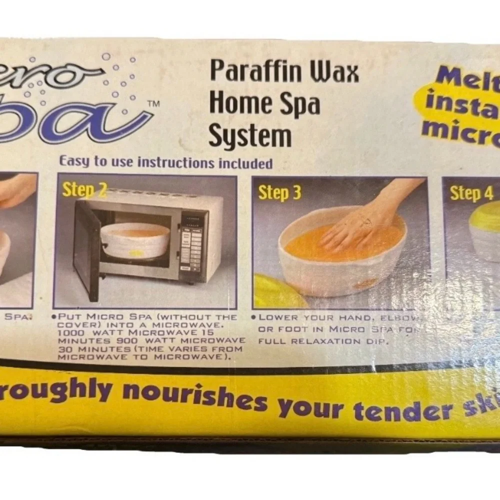 NEW Vintage Micro Spa Paraffin Wax Home System